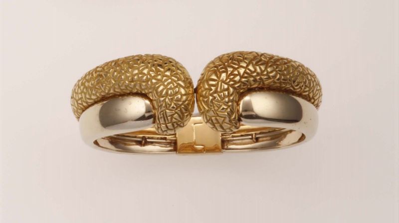 Gold bangle  - Auction Fine Jewels - Cambi Casa d'Aste