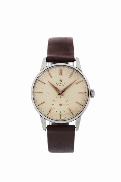 Zenith, Sporto, Cassa No.9495555. Orologio da Polso, in Acciaio, con Fibbia Originale. Realizzato...