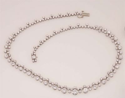Girocollo con Diamanti Taglio Brillante per Ct 22,50 Circa