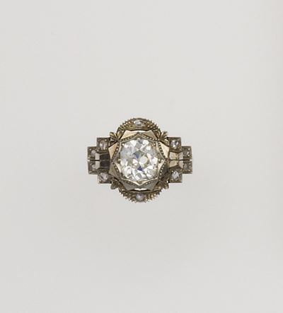 Solitaire Taglio Cuscino di Ct 1,50 Circa