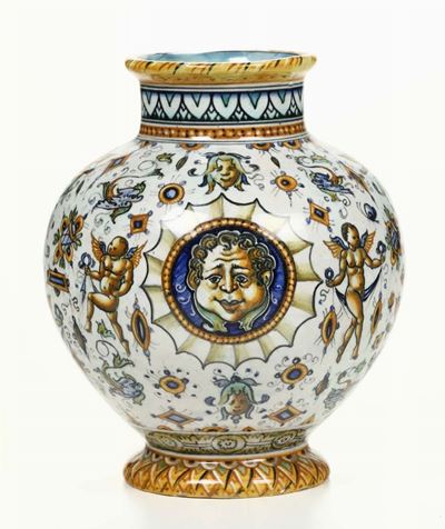 Vaso Pesaro, Fabbrica Mengaroni, 1914-1925