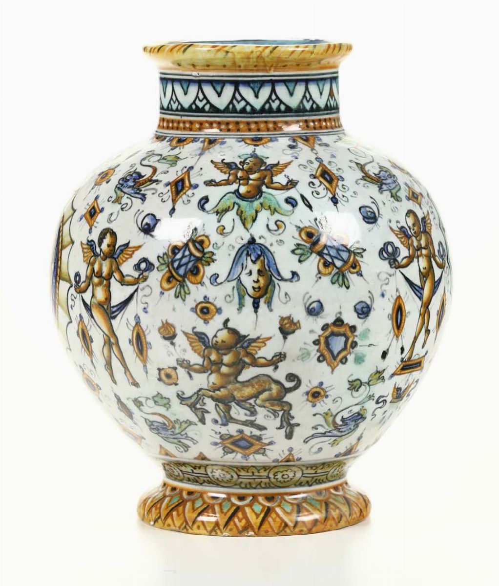 Vaso Pesaro, Fabbrica Mengaroni, 1914-1925
