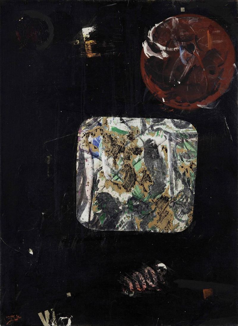 Aviva Uri (1922-1989)composizione Astratta, 1975 Ca
