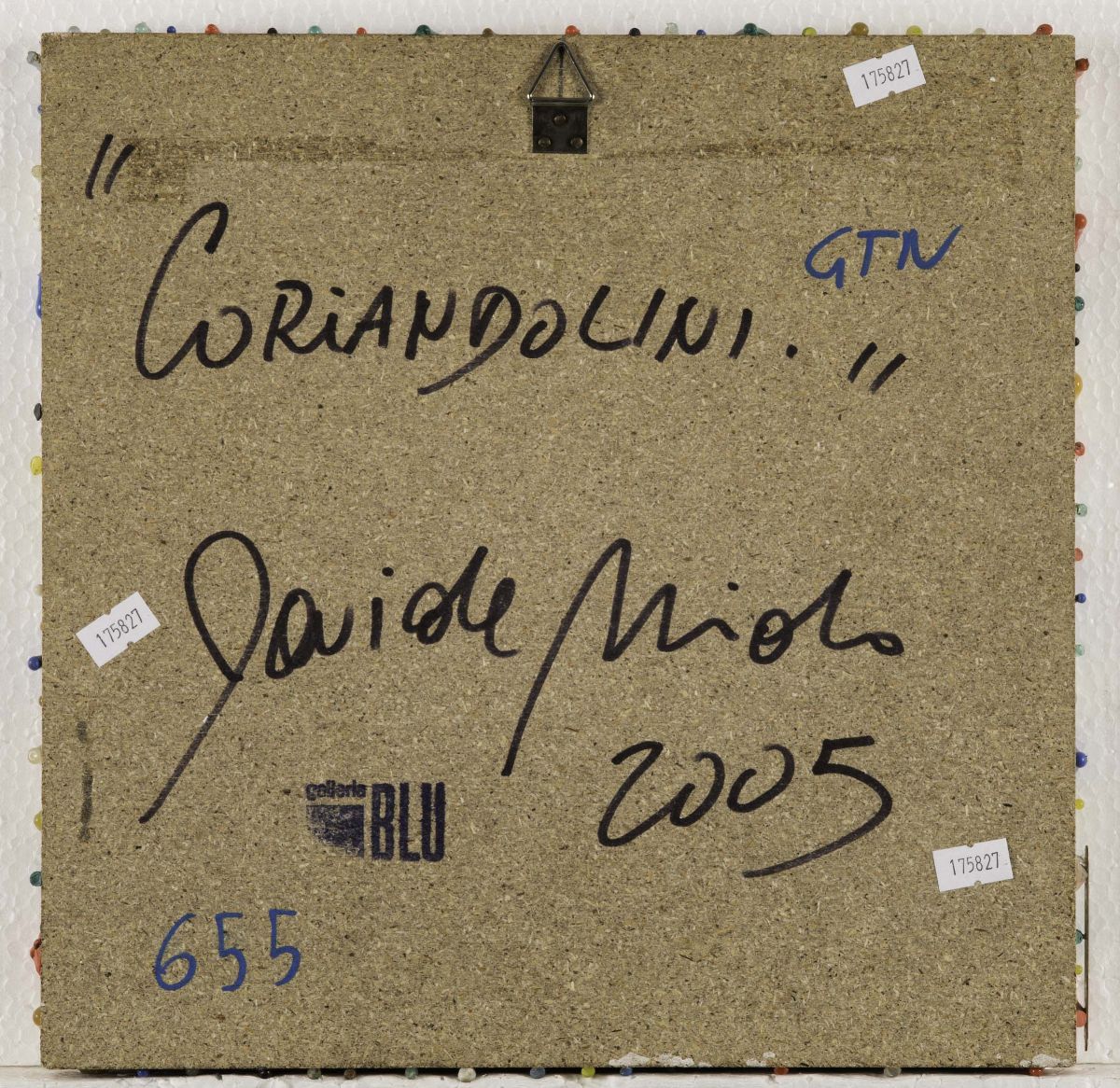 Davide Nido (1966-2014)coriandolini, 2005