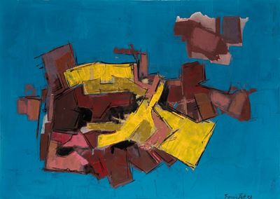 Francis Bott (1904-1998)composition, 1958