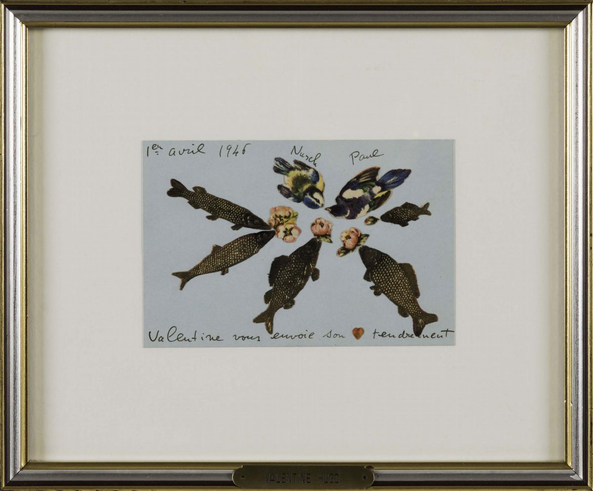 Hugo Valentine (1887-1968)collage, 1946
