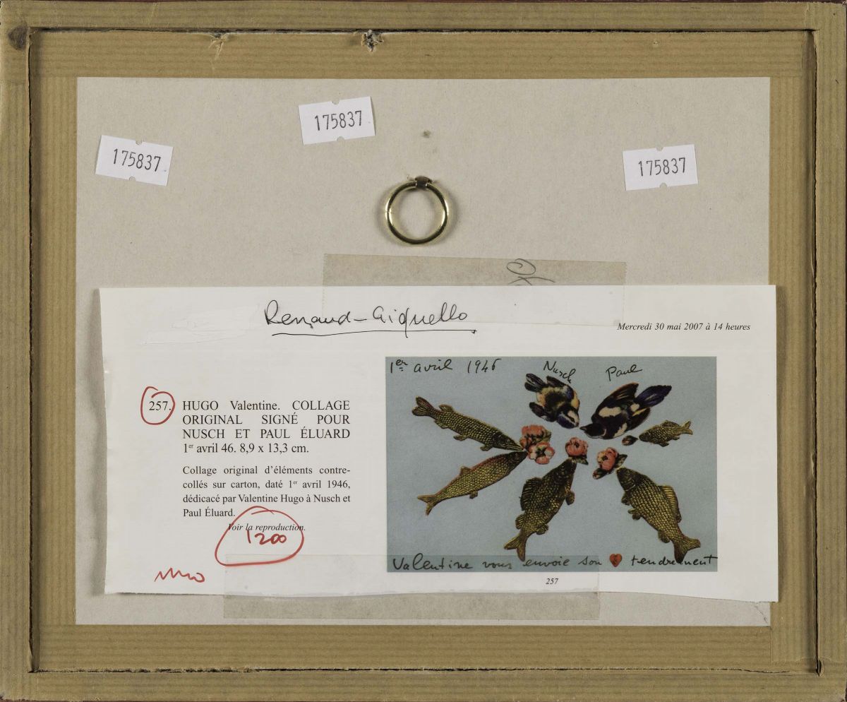 Hugo Valentine (1887-1968)collage, 1946