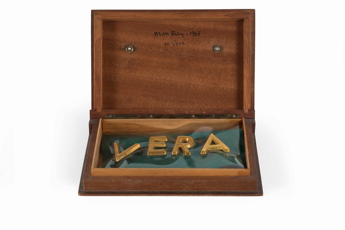Man Ray (1890-1976)to Vera, 1964