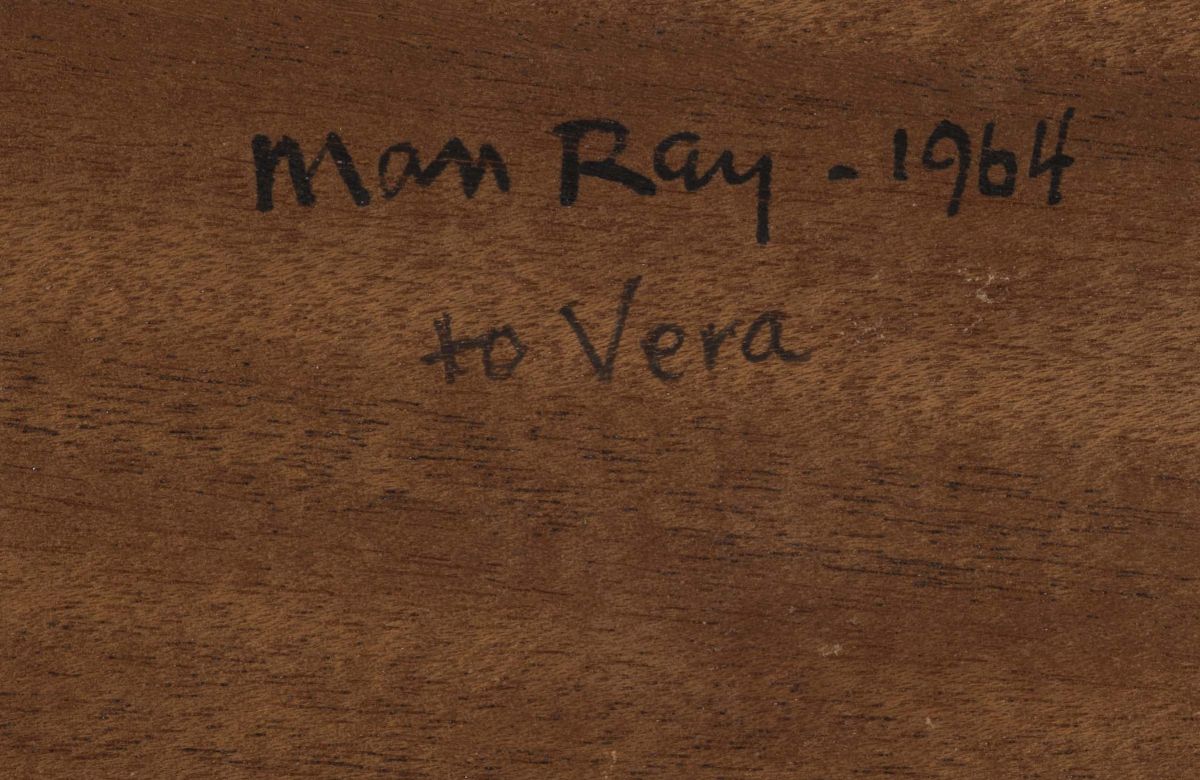 Man Ray (1890-1976)to Vera, 1964