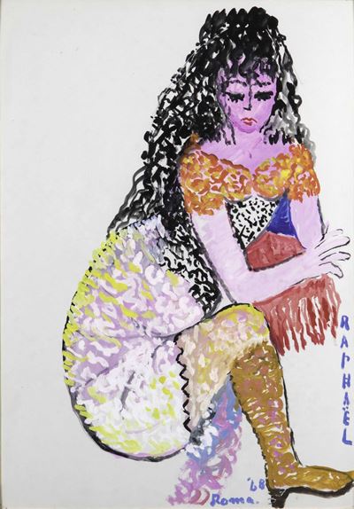 Antonietta Raphael Mafai (1895-1975)contemplazione, 1958