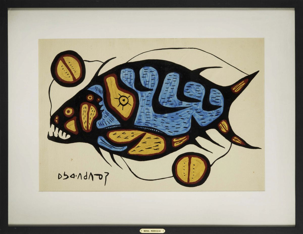 Norval H. Morrisseau (1931-2007)senza Titolo