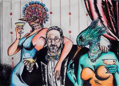 Max Hamlet Sauvage (1950)lo Storico D'arte Arturo Schwarz, 1991