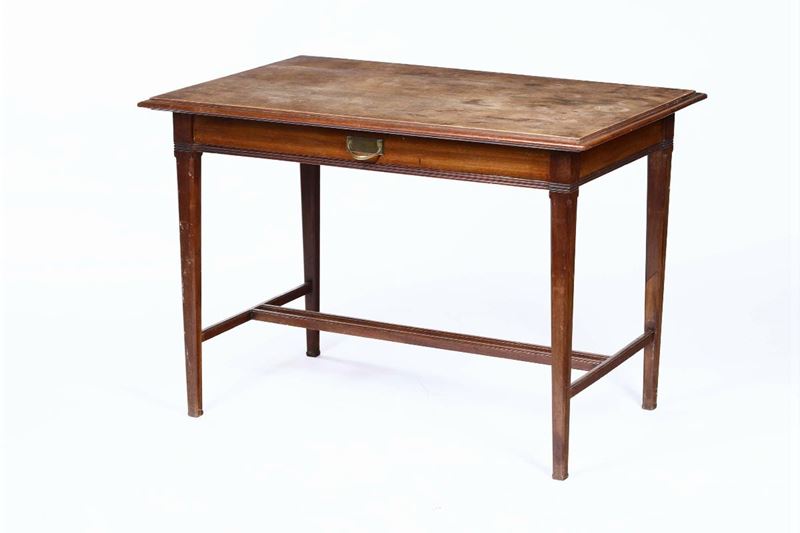 Tavolo in legno XX secolo  - Asta Antiquariato - Cambi Casa d'Aste