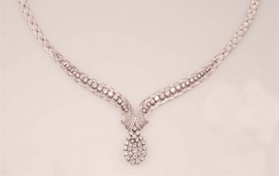 Girocollo con Diamanti Taglio Brillante