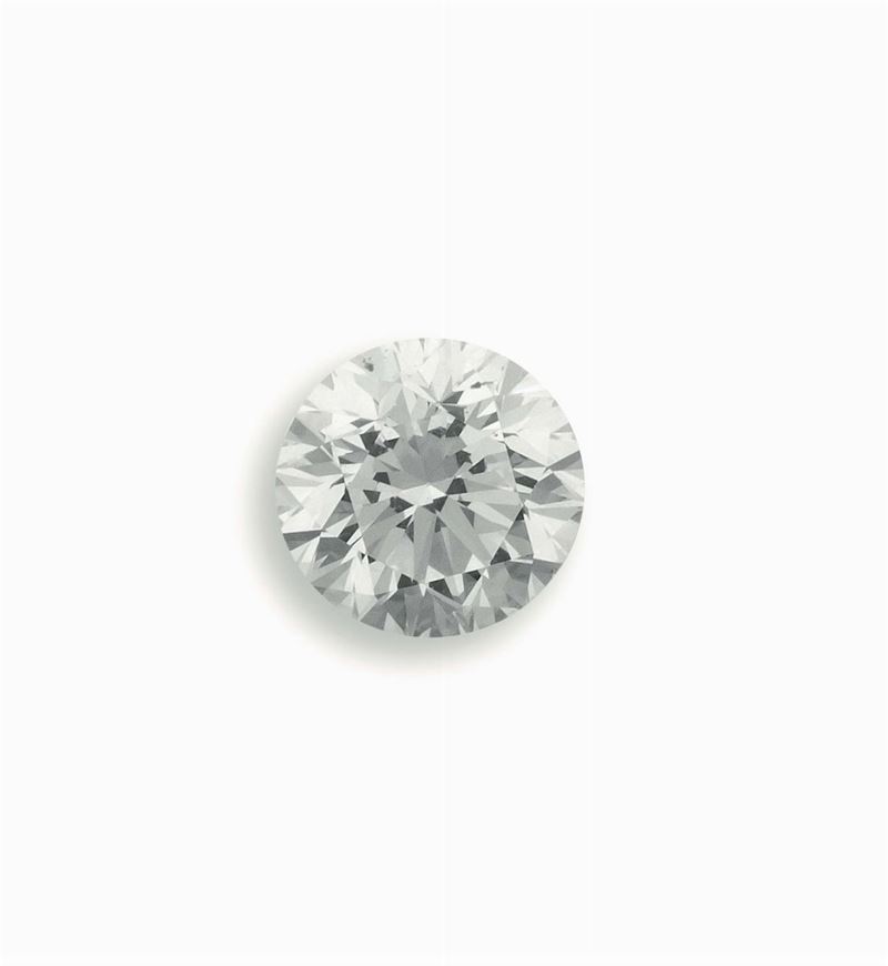 Unmounted brilliant-cut diamond weighing 1.01 carats  - Auction Fine Jewels - Cambi Casa d'Aste