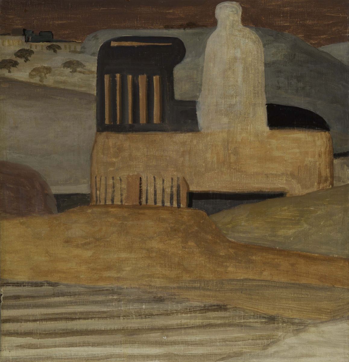 Salvatore Fiume (1915-1997)isola di Statue, 1953