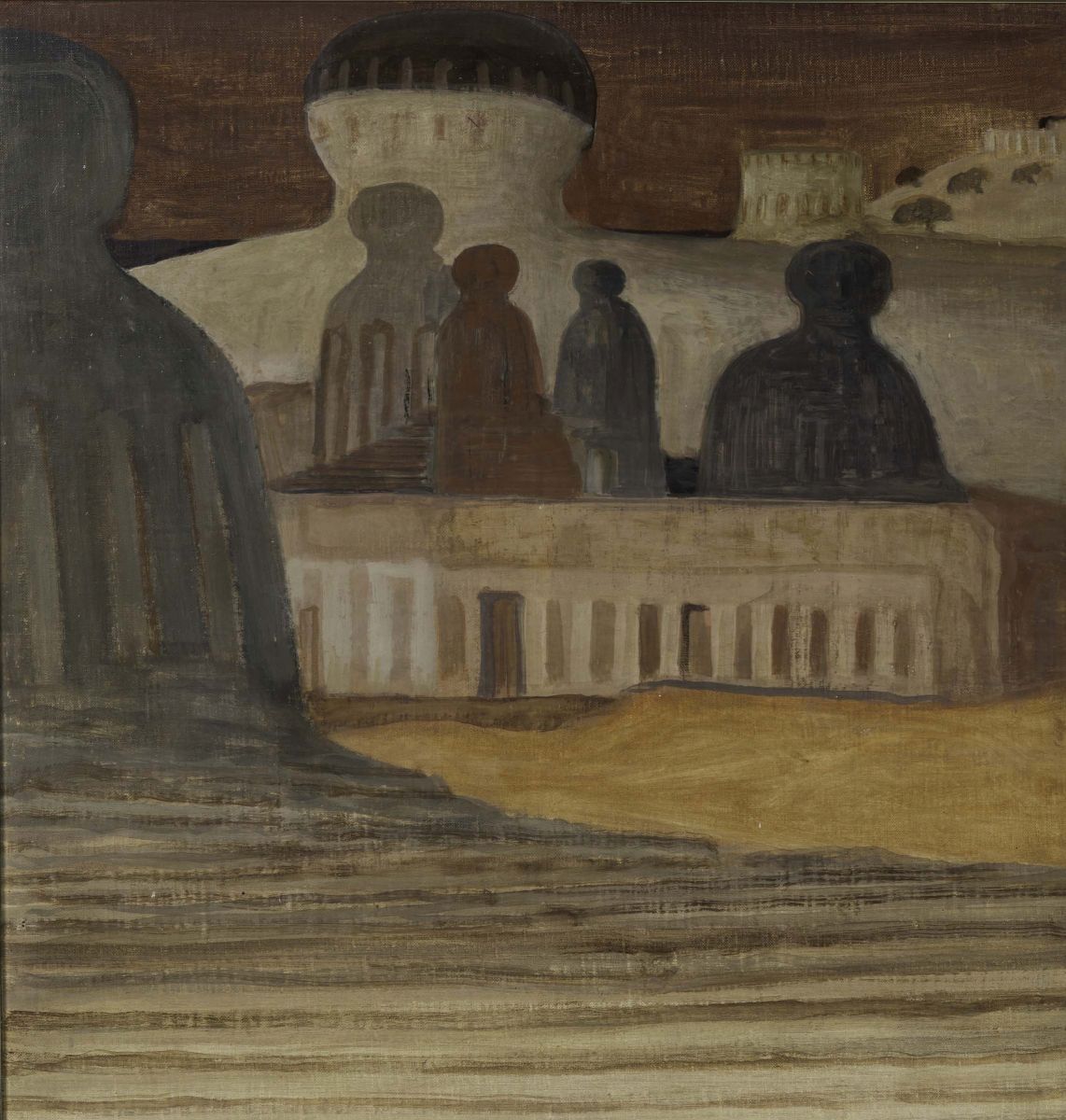 Salvatore Fiume (1915-1997)isola di Statue, 1953