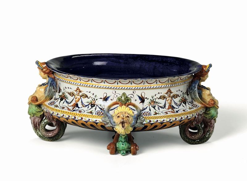 Centrotavola Ginori, 1880-1910  - Auction Majolica and Porcelain - Cambi Casa d'Aste