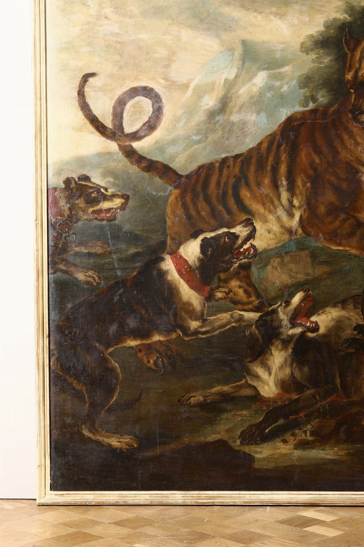 Angelo Maria Crivelli Detto il Crivellone - Caccia alla Tigre