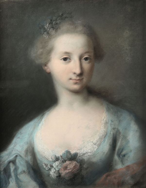 Rosalba Carriera - Rosalba Carriera (1673-1757) Ritratto di fanciulla