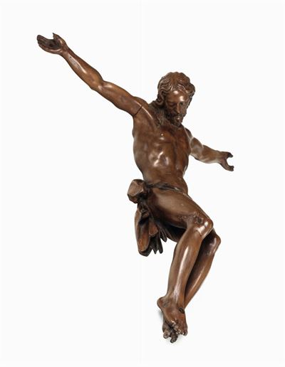 Corpus Chisti in Legno (bosso?). Scultore Toscano Operante tra XVI e XVII Secolo