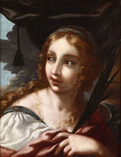 Salvi Castellucci (arezzo 1608 - 1672)santa Caterina D’alessandria