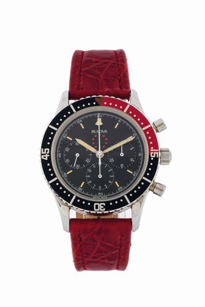 Bulova, Marine Star, Flyback Chronograph, Cassa No. 07565. Raro, Orologio da Polso, Impermeabile,...