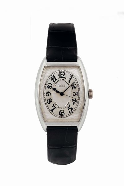Franck Muller, Genève, Cintrée Curvex Chronometro, N° 23, Ref. 2852. Orologio da Polso, Cronometr...