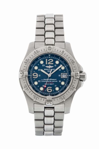 Breitling, , Superocean, Chronometer, Automatic, 6600 Ft./2000m, Ref. A17390. Orologio da Polso, ...