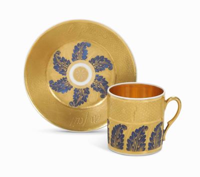 Tazza con Piattino Parigi, 1810 Circa