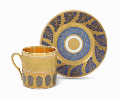 Una Tazza e un Piattino Parigi, 1810 Circa
