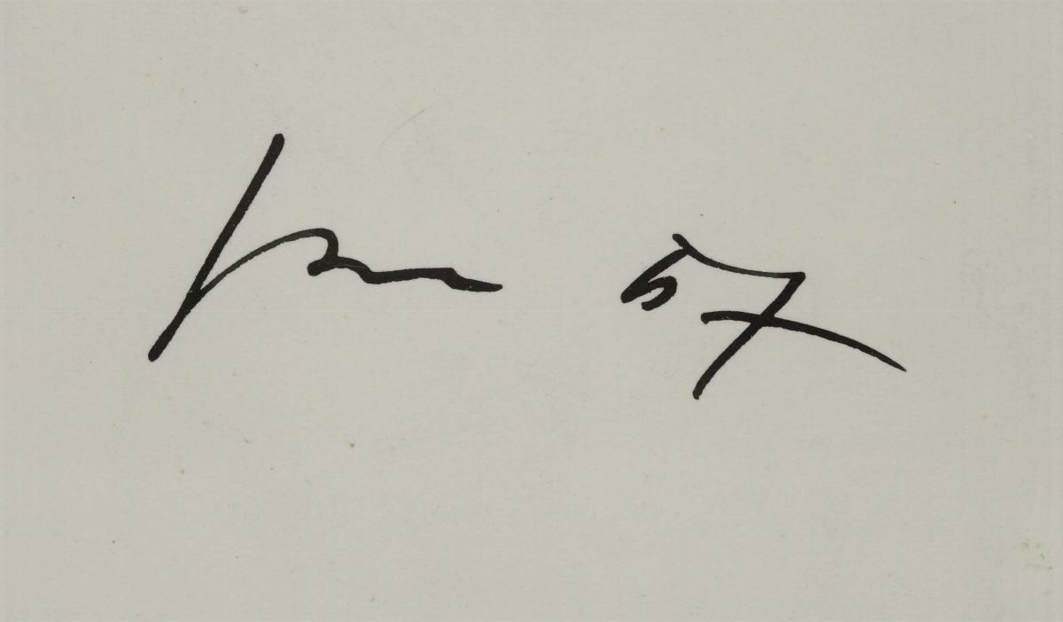 Lucio Fontana (1899-1968)concetto Spaziale, 1957