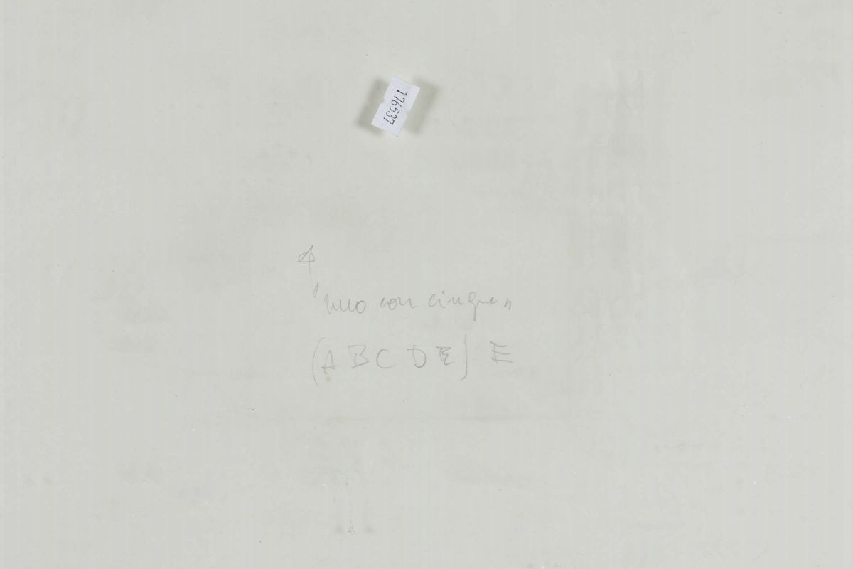 Marco Gastini (1938)uno con Cinque, 1974
