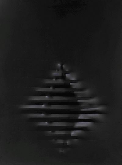 Agostino Bonalumi (1935-2013)nero, 1973