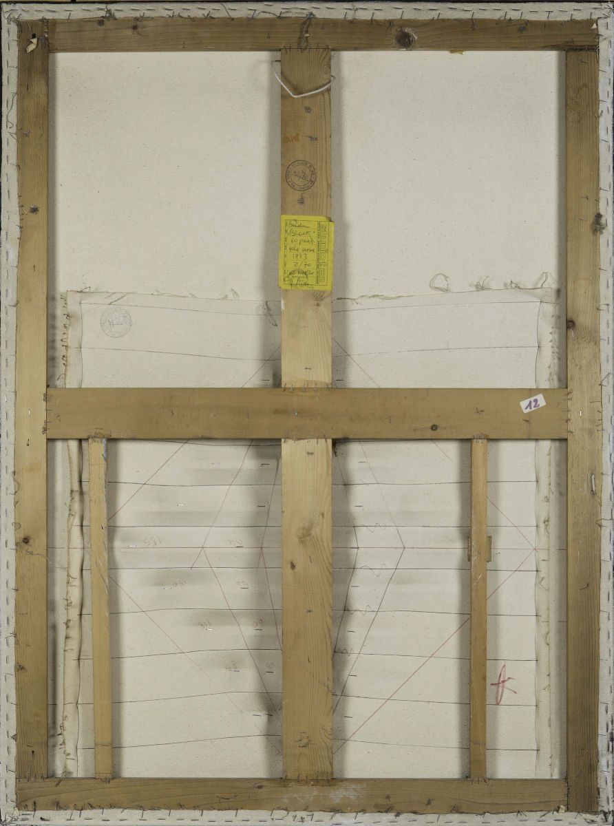 Agostino Bonalumi (1935-2013)nero, 1973