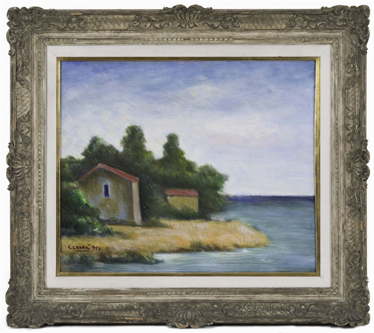 Carlo Carrà (1881-1966)senza Titolo, 1954