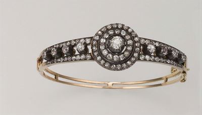 Bangle con Diamanti di Vecchio Taglio