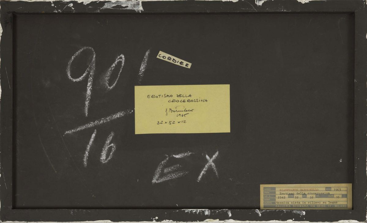 Gianfranco Baruchello (1924)erotismo della Crocerossina, 1965