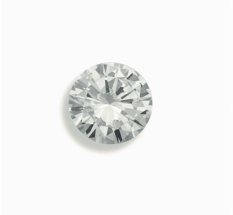 Unmounted brilliant-cut diamond weighing 2.36 carats  - Auction Fine Jewels - Cambi Casa d'Aste