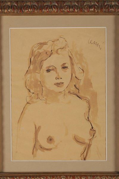 Renato Cenni (1906-1977)nudo Femminile