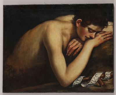 Domenico Cresti (1559-1638), Detto il Passignanosan Giovannino Dormiente