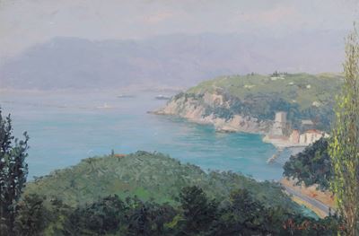 Giuseppe Arigliano (1917-1999)vedute Costiere, 1965