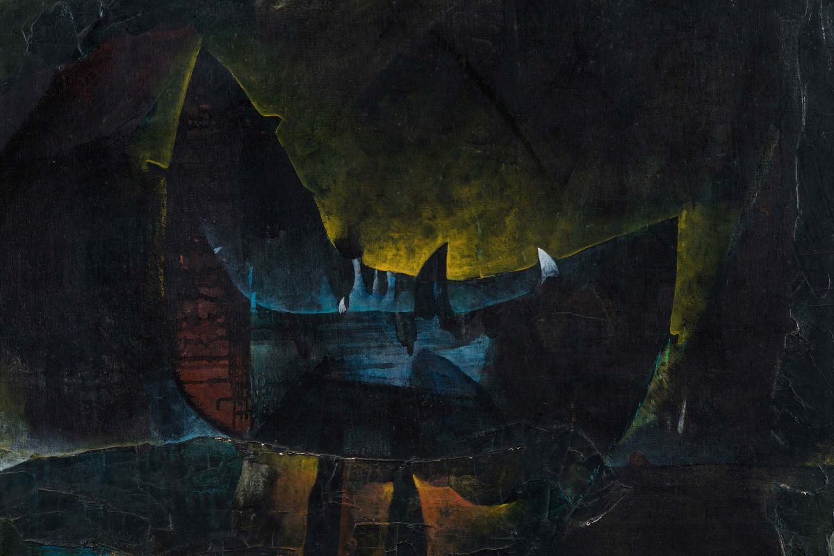 Gianni Dova (1925-1991)senza Titolo, 1957