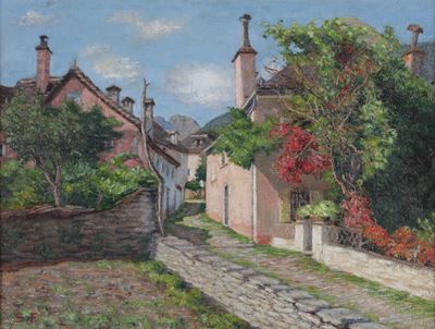 Severino Ferraris (1903 - 1978)la Casa dello Zio Carlo Fornara a Prestinone