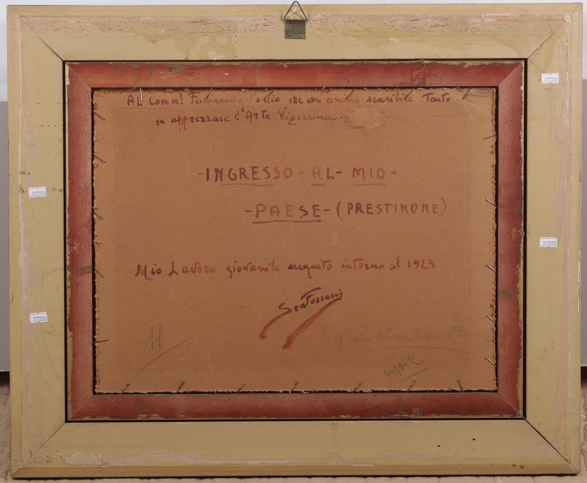 Severino Ferraris (1903 - 1978)la Casa dello Zio Carlo Fornara a Prestinone