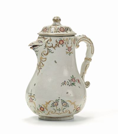 Caffettiera e un Coperchio Milano, Manifattura di Pasquale Rubati, 1770-1780