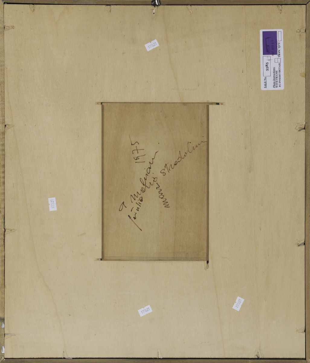 Getulio Alviani (1939-2018)strutturazione a Testura Vibratile, 1975