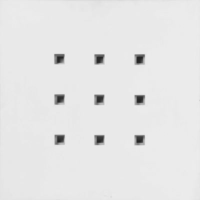 Vanna Nicolotti (1929)struttura Bianca - Elogio del 9, 1976