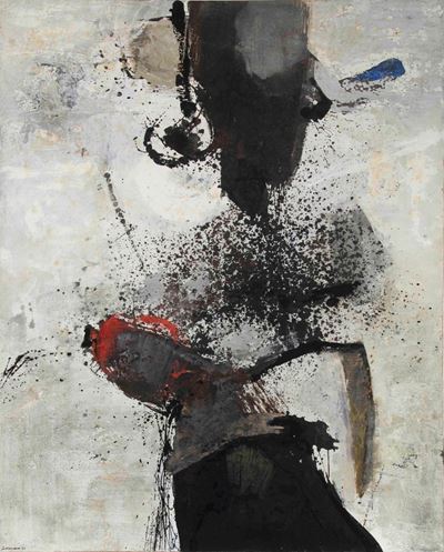 Giuseppe Santomaso (1907-1990)minaccia, 1963