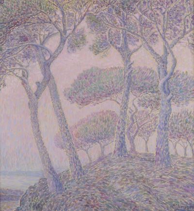 Mimina Ghersi (1889-1971)pineta, 1966